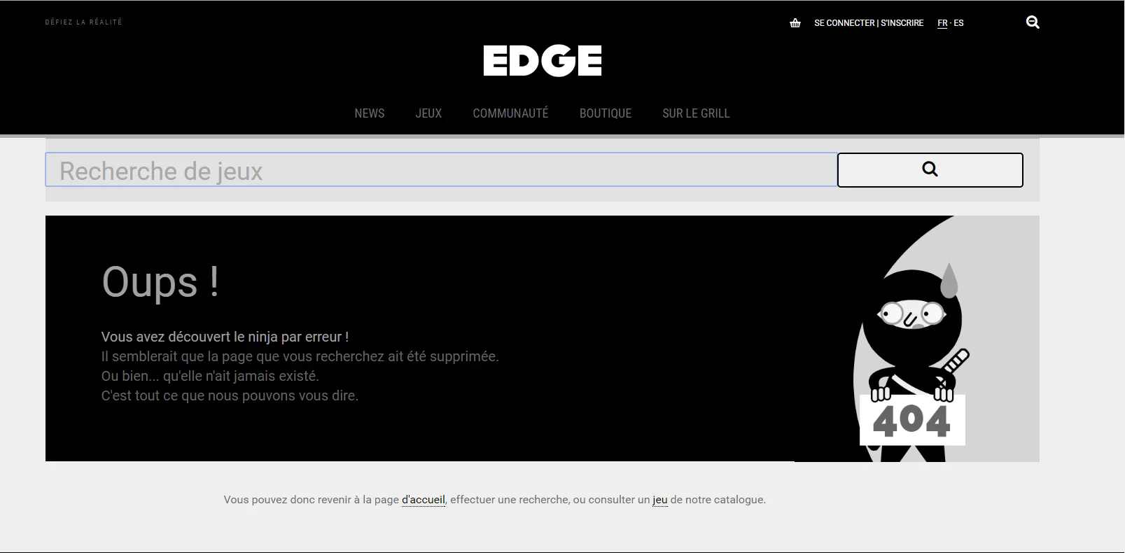 SEO page 404 edge